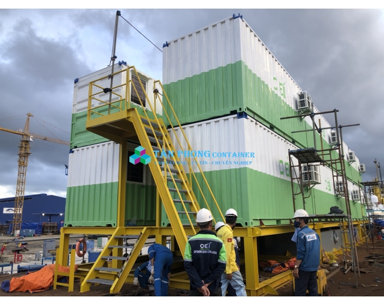 Nhà Làm Việc Bằng Container Open Top 40 Feet